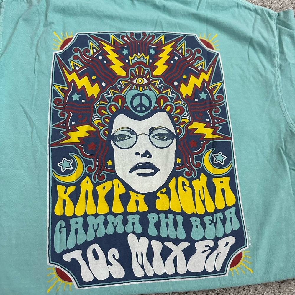 Gamma Phi Beta x Kappa Sigma mixer tshirt